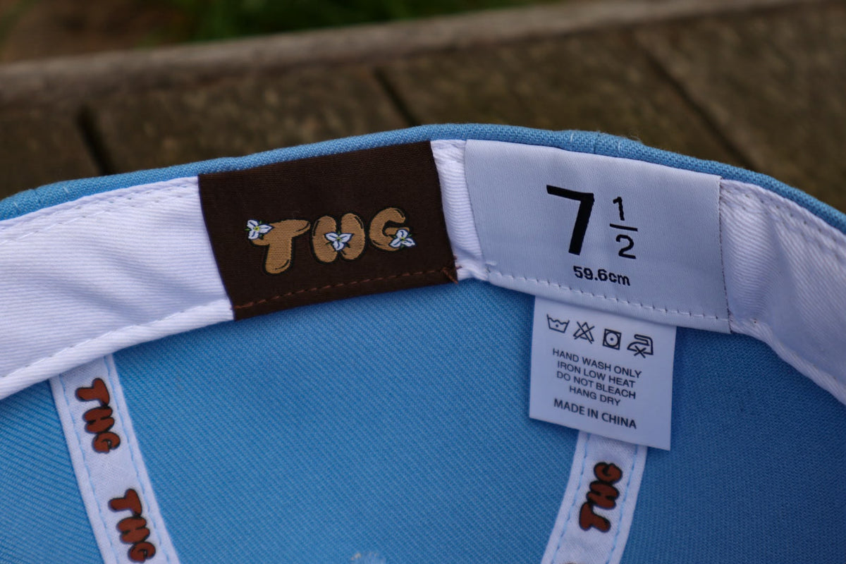 Bold Series Fitted Cap Blue