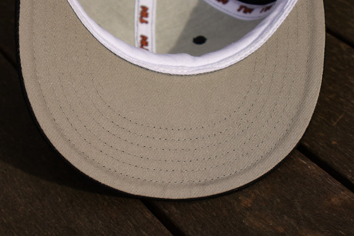 Bold Series Fitted Cap Black