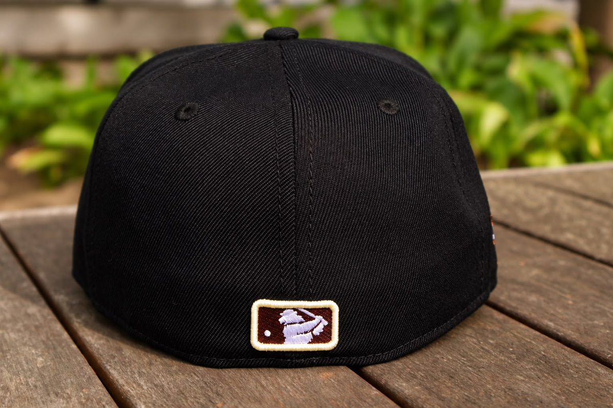Bold Series Fitted Cap Black