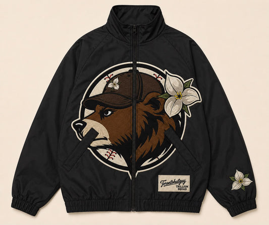 Cappy The Bear WindBreaker Black