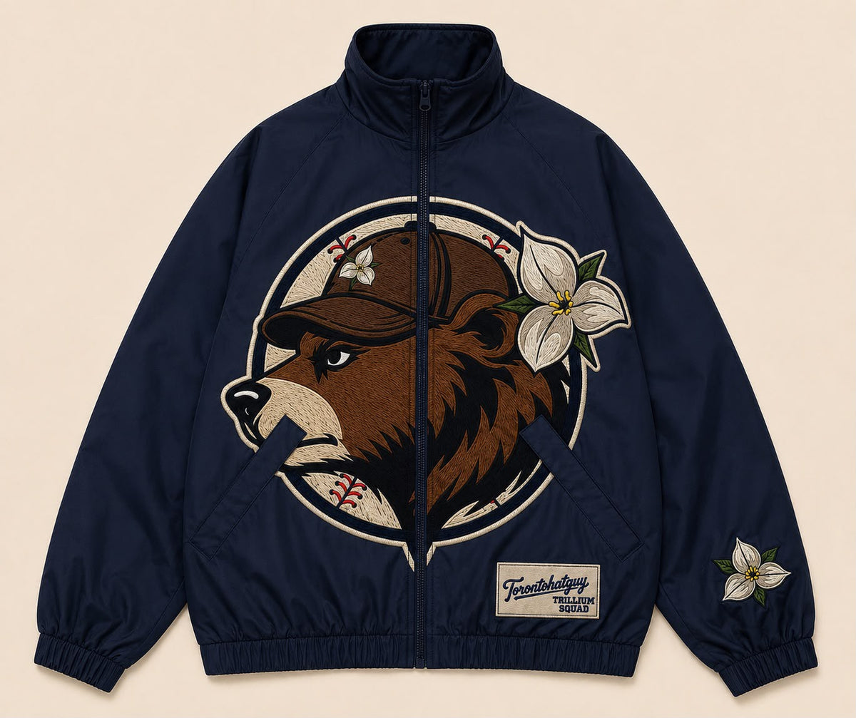 Cappy The Bear WindBreaker Navy Blue