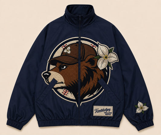 Cappy The Bear WindBreaker Navy Blue
