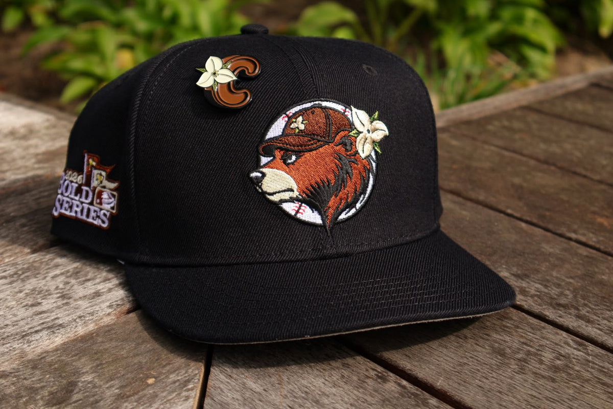 Bold Series Fitted Cap Black