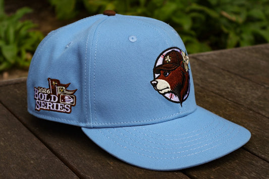 Bold Series Fitted Cap Blue