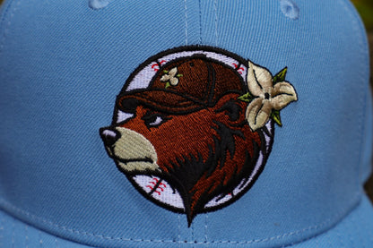 Bold Series Fitted Cap Blue