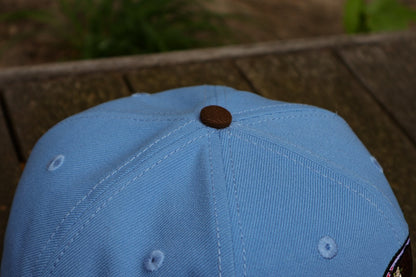 Bold Series Fitted Cap Blue