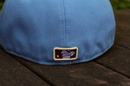 Bold Series Fitted Cap Blue