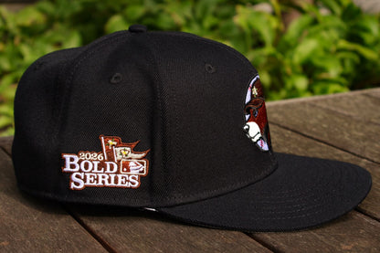 Bold Series Fitted Cap Black
