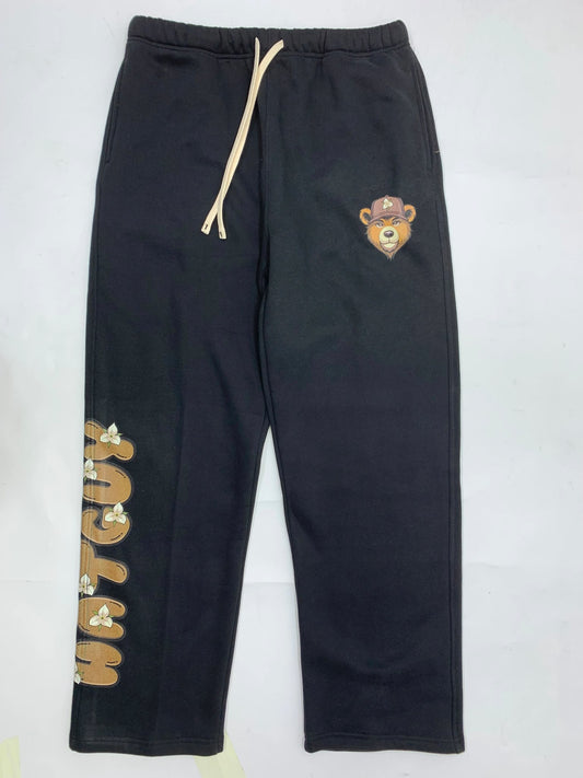Black Cappy the Bear Sweats