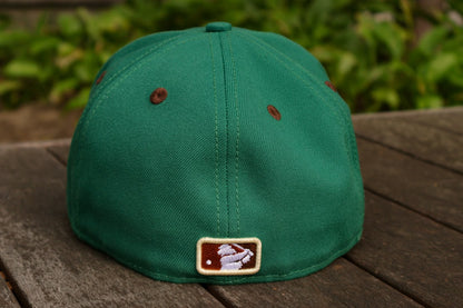 Bold Series Fitted Cap Green